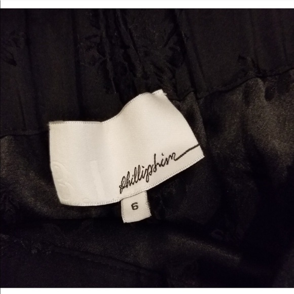 3.1 Phillip Lim silk frayed hem wide leg pants - Picture 3 of 6